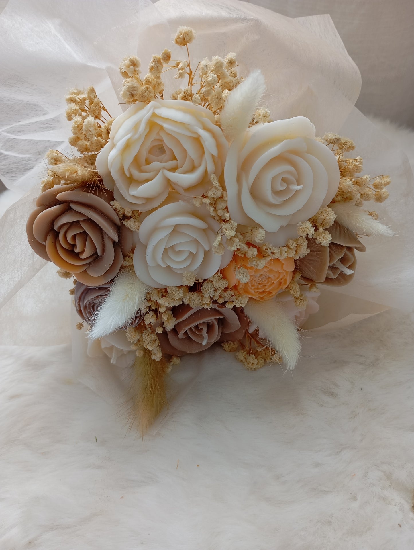 Bouquet éternel Anniversaire/Mariage/Fiançailles avec 10 fleurs