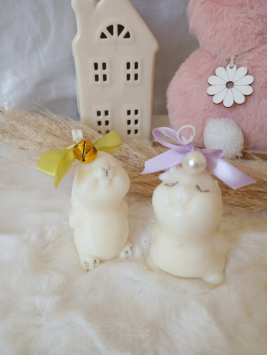 le couple lapinou (paques)