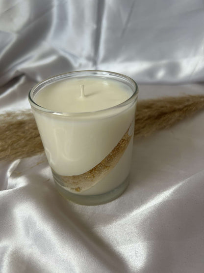 Bougie Coulée pétale d'or 💕