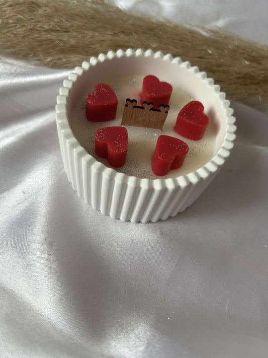 Bougie Coulée VALENTINE❤️