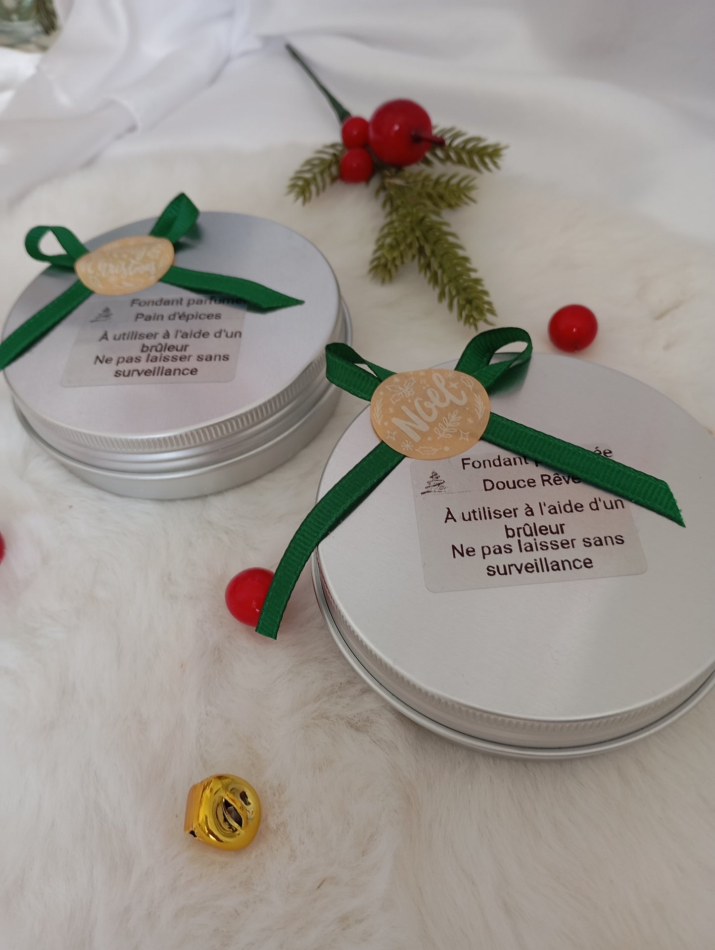 Fondant parfumé Boîte métallisée